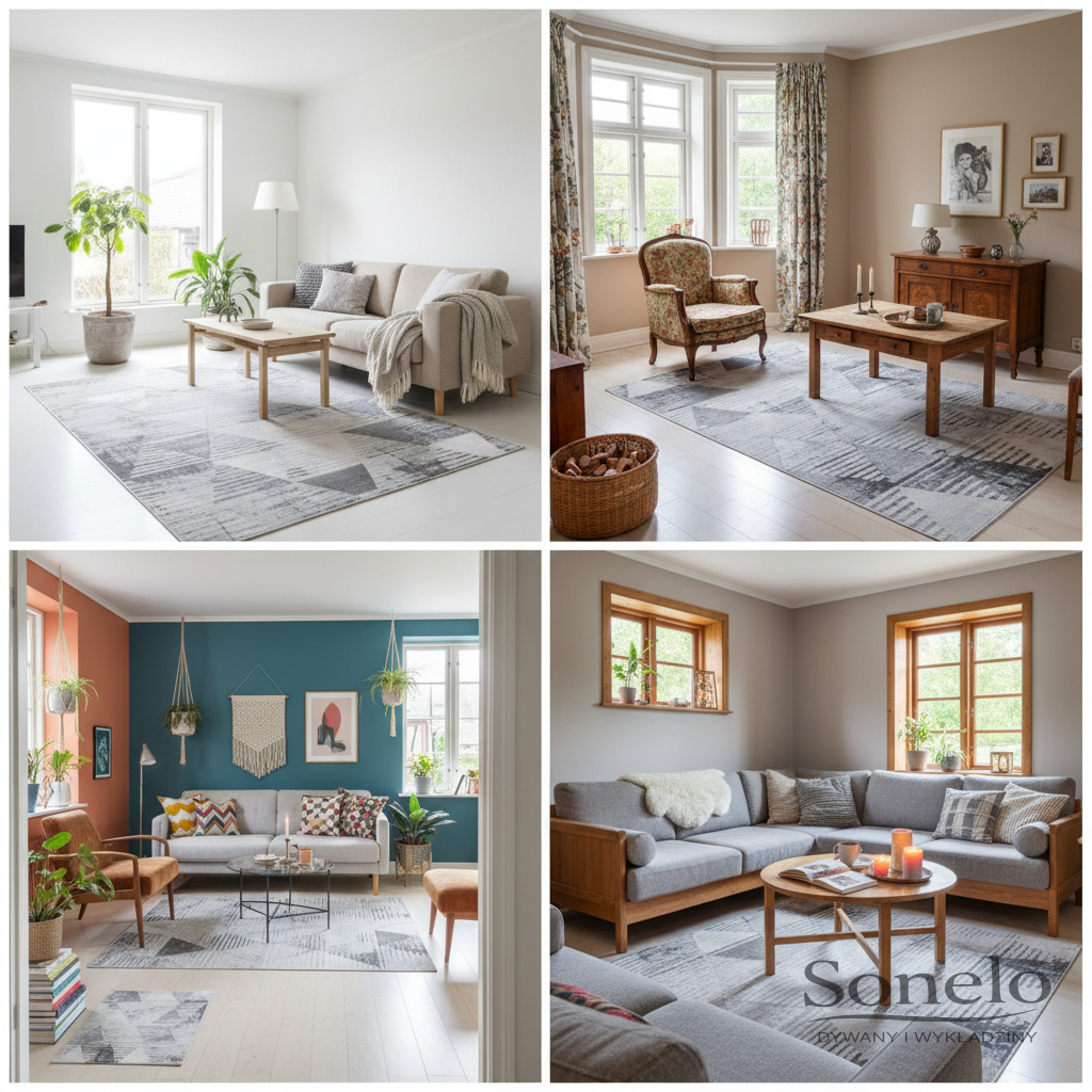 Dywany Sonelo w aranżacjach