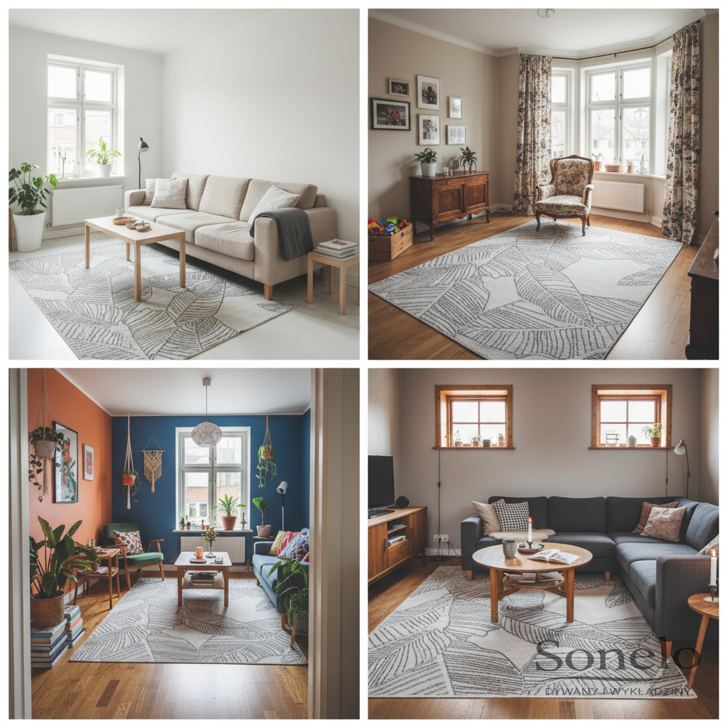 Dywany Sonelo w aranżacjach