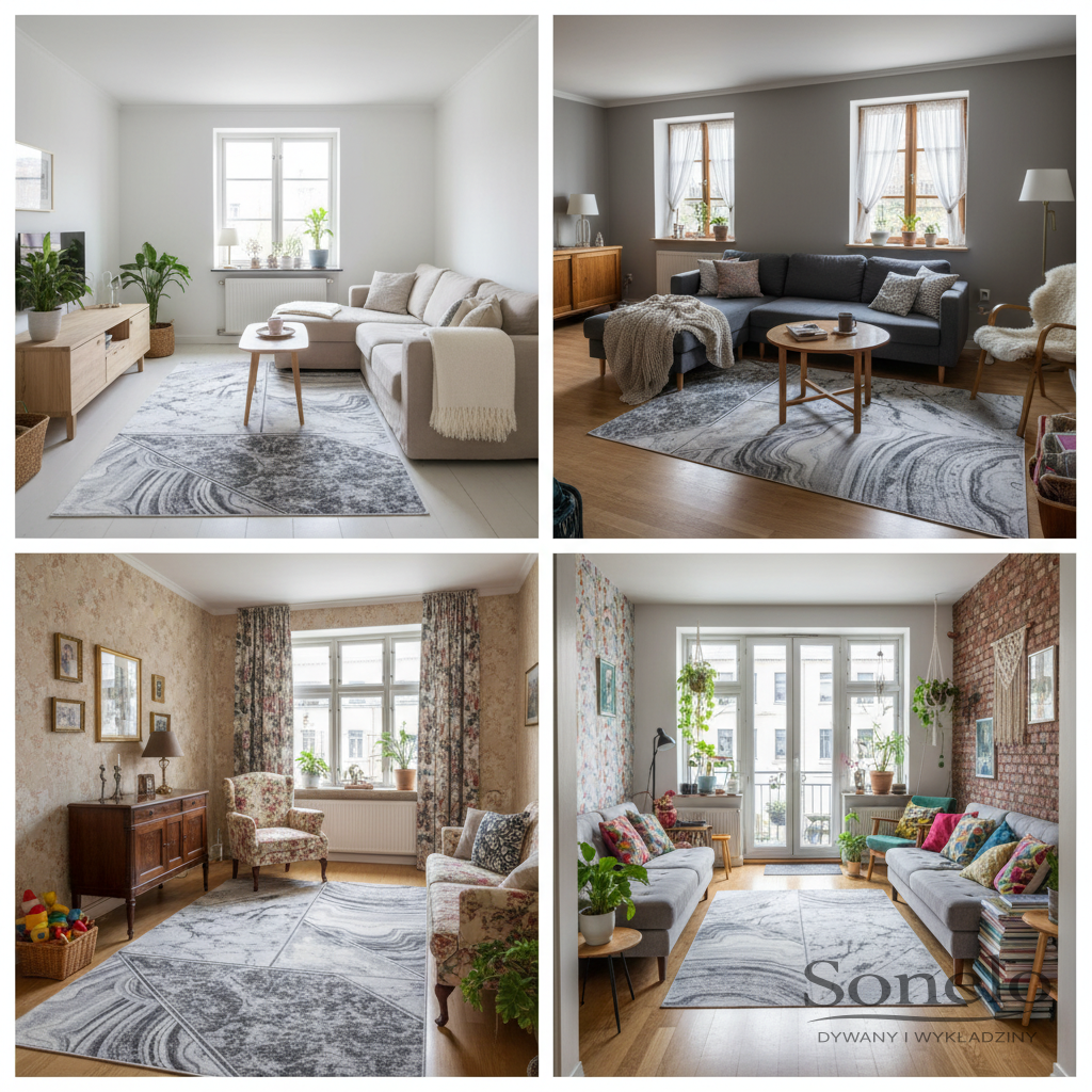 Dywany Sonelo w aranżacjach