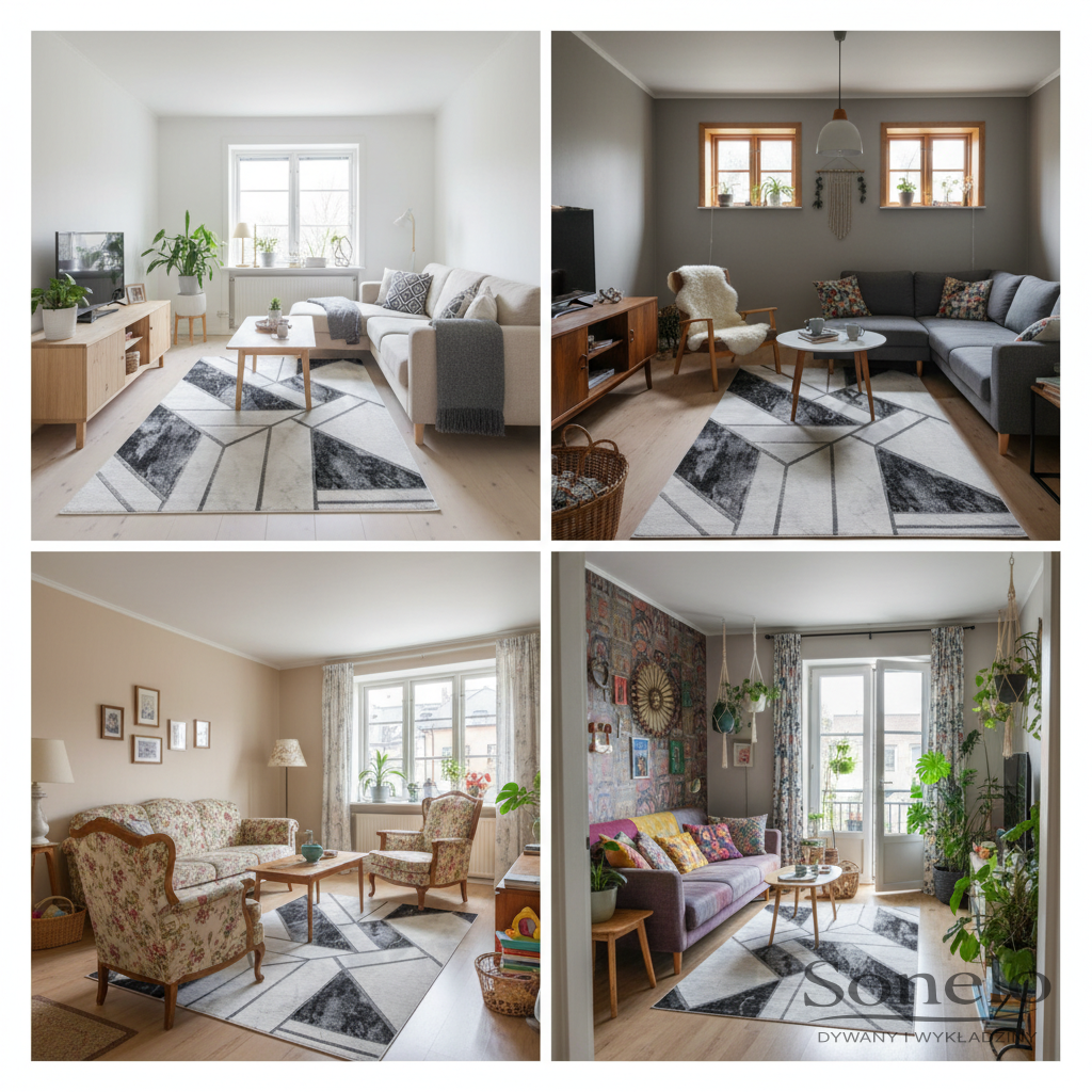 Dywany Sonelo w aranżacjach