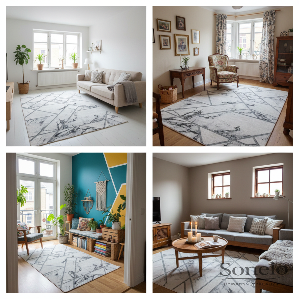 Dywany Sonelo w aranżacjach