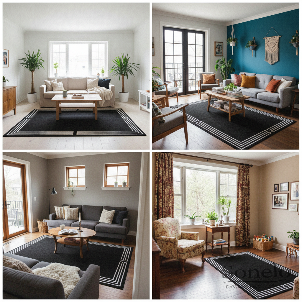 Dywany Sonelo w aranżacjach