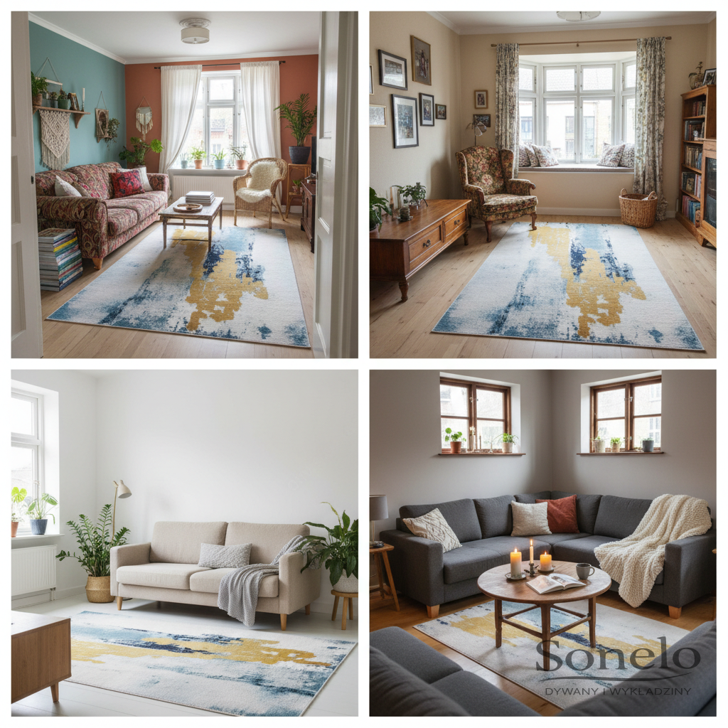 Dywany Sonelo w aranżacjach