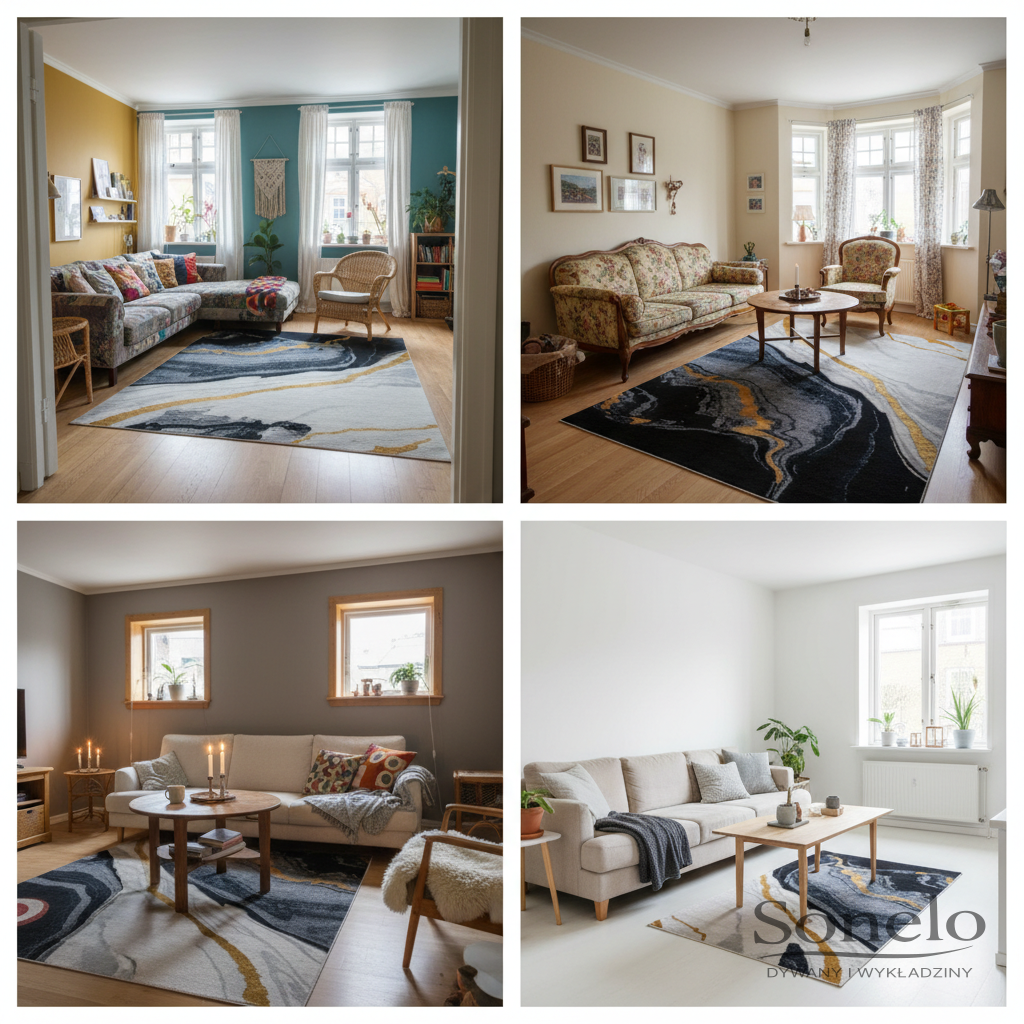 Dywany Sonelo w aranżacjach