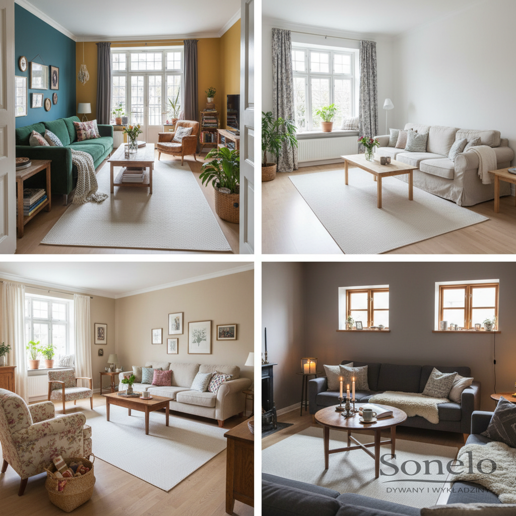 Dywany Sonelo w aranżacjach