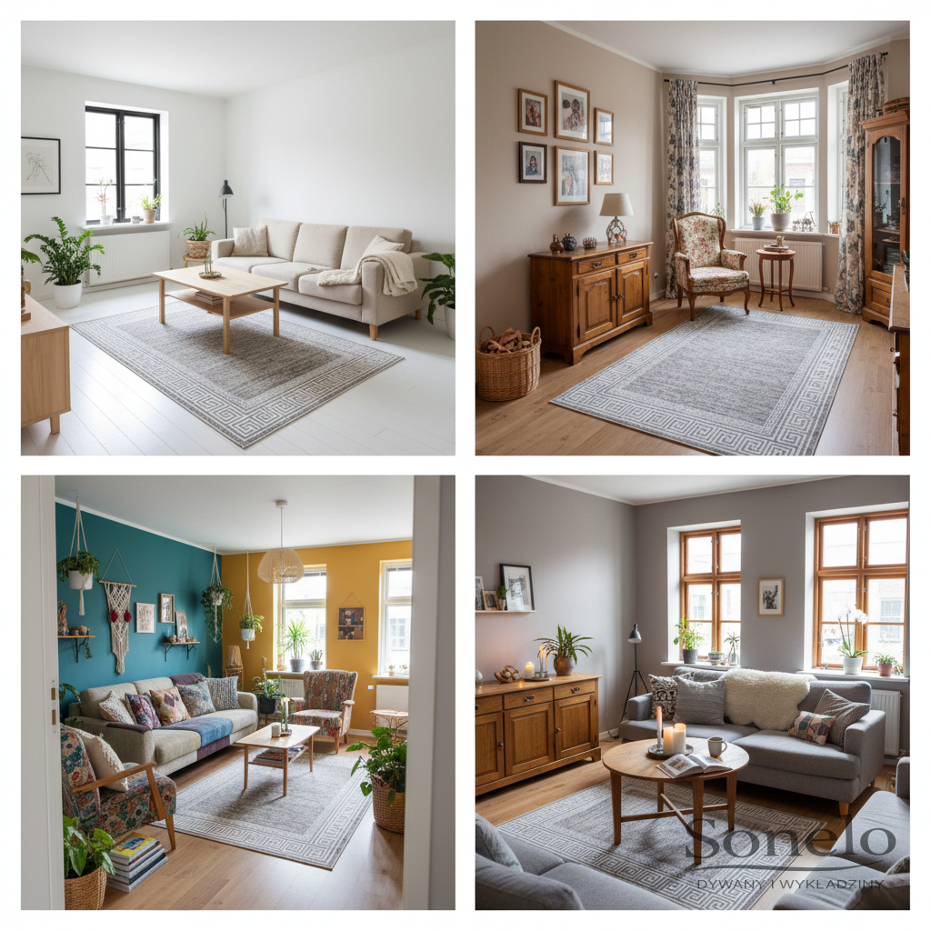 Dywany Sonelo w aranżacjach