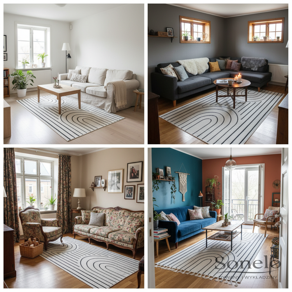 Dywany Sonelo w aranżacjach