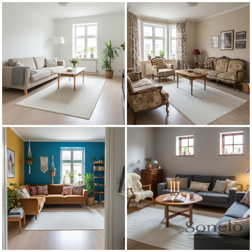 Dywany Sonelo w aranżacjach