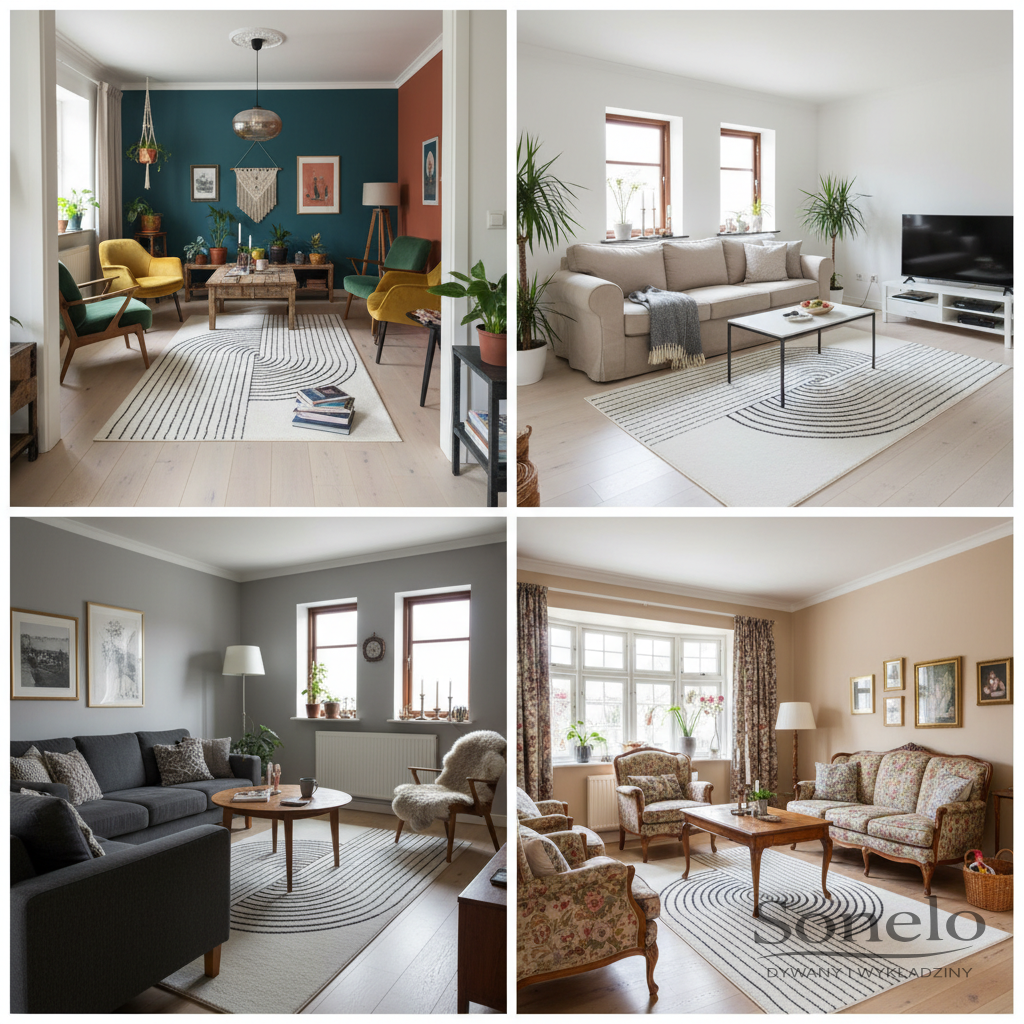 Dywany Sonelo w aranżacjach