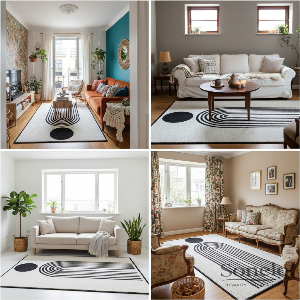 Dywany Sonelo w aranżacjach