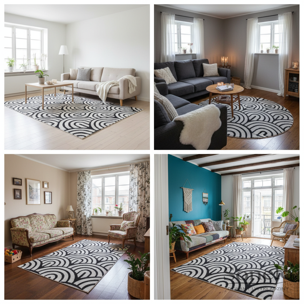 Dywany Sonelo w aranżacjach