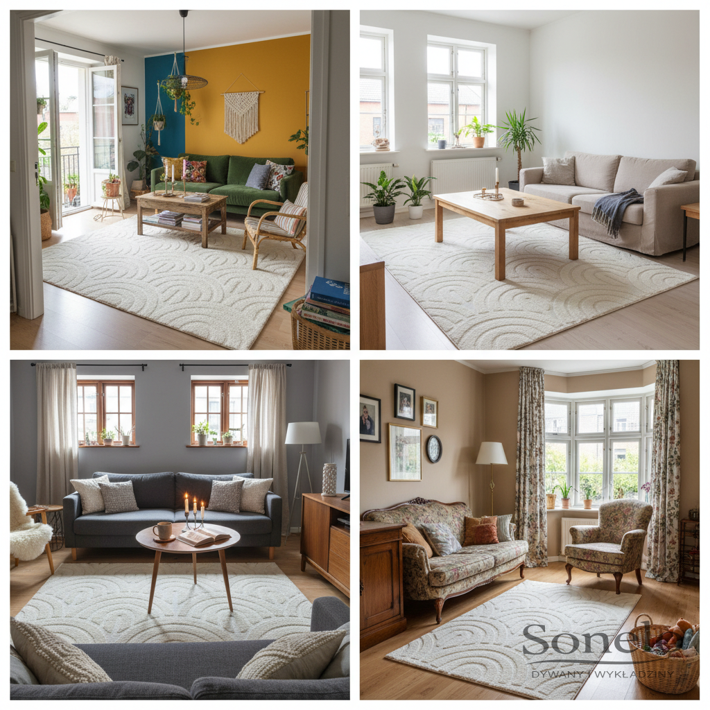 Dywany Sonelo w aranżacjach