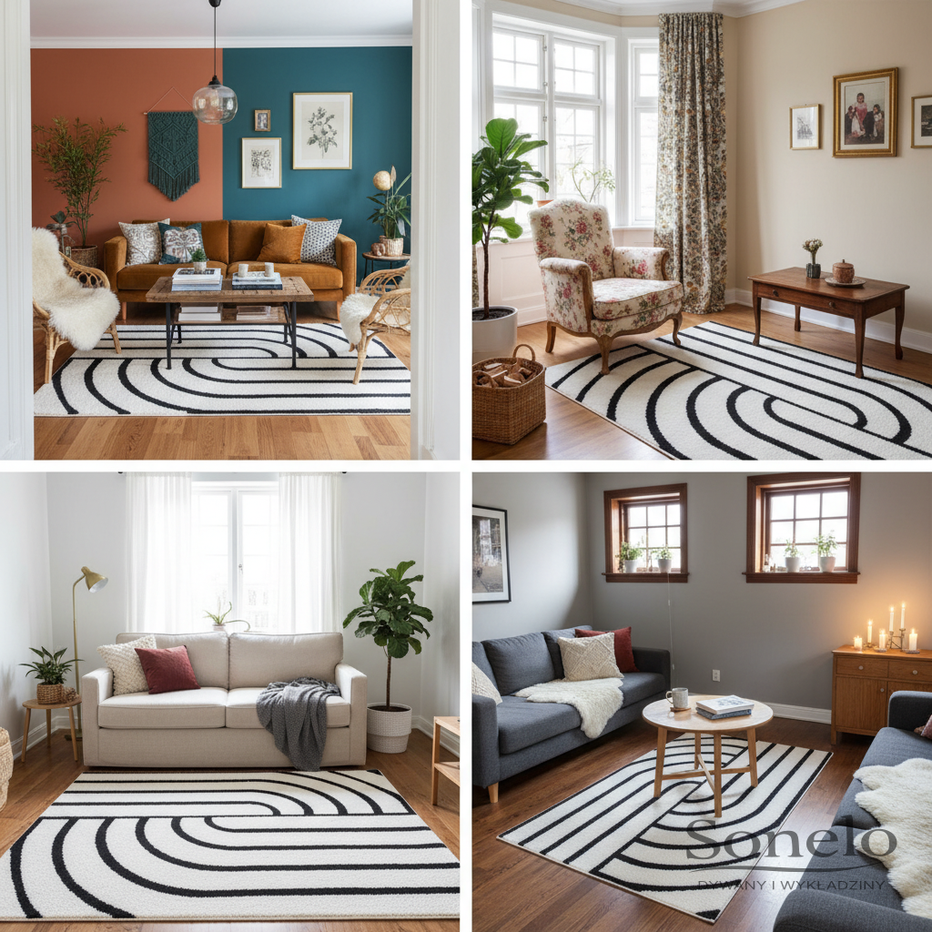 Dywany Sonelo w aranżacjach