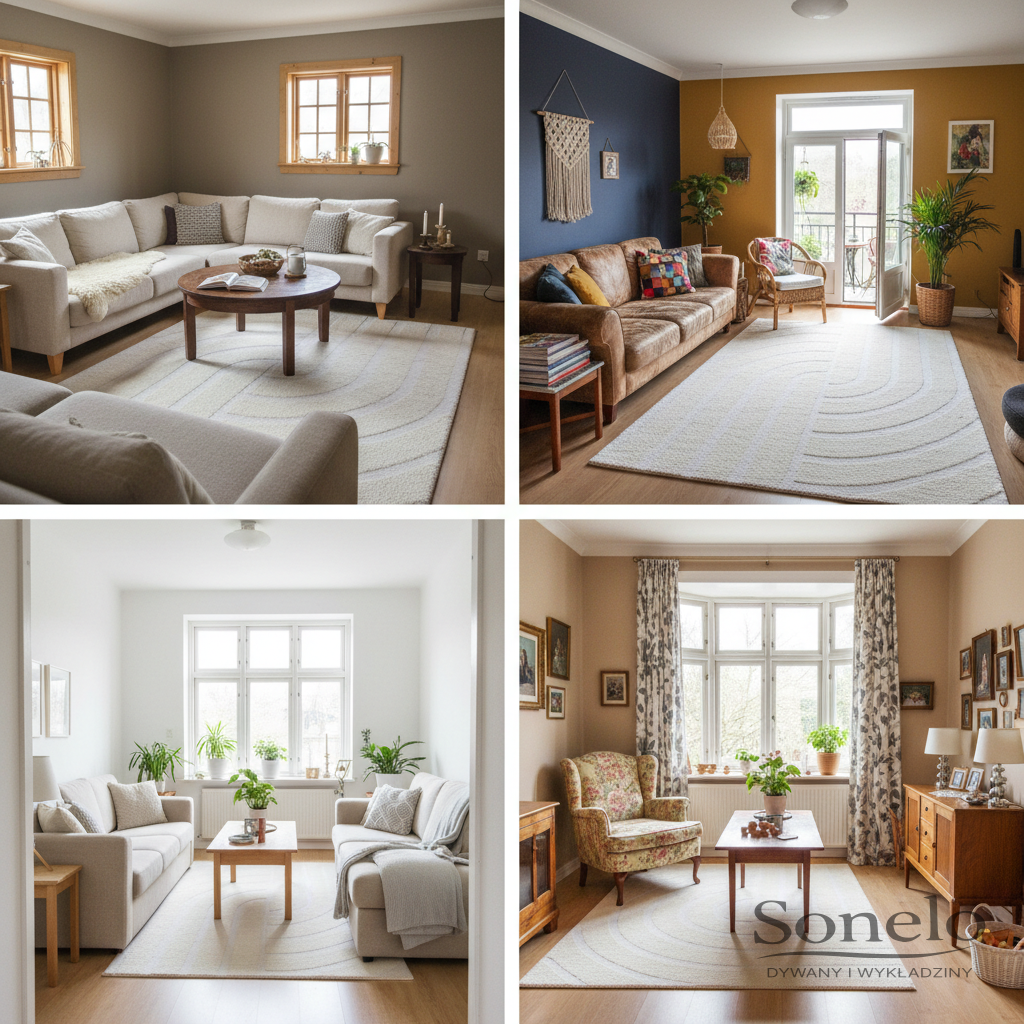 Dywany Sonelo w aranżacjach