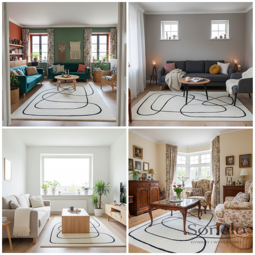 Dywany Sonelo w aranżacjach