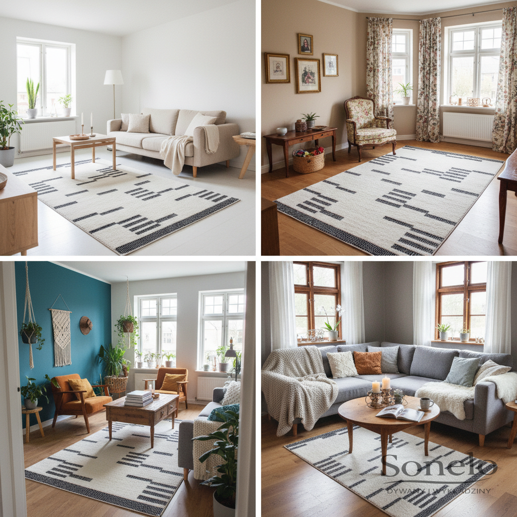 Dywany Sonelo w aranżacjach