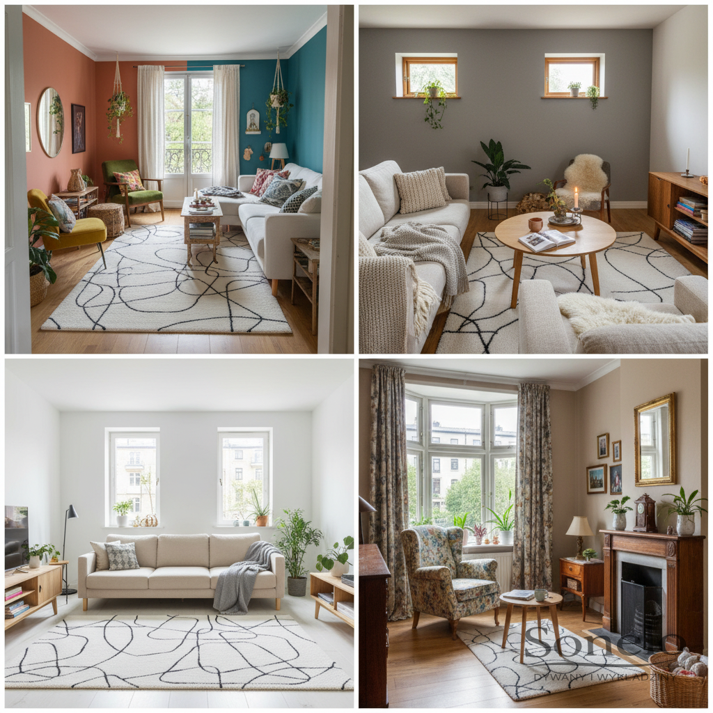 Dywany Sonelo w aranżacjach