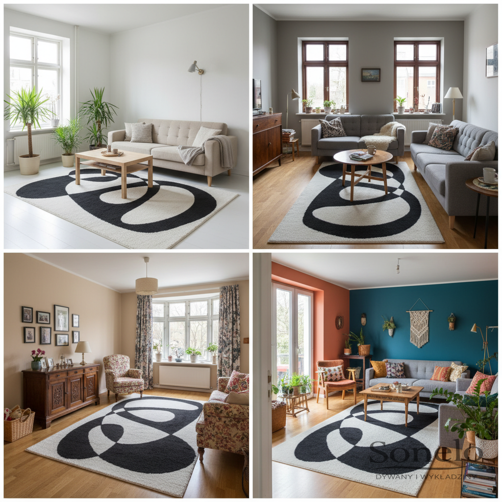 Dywany Sonelo w aranżacjach