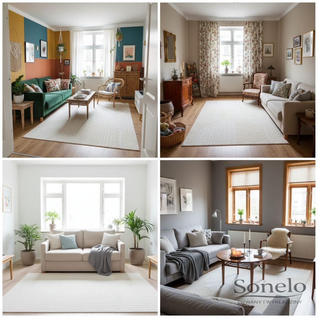 Dywany Sonelo w aranżacjach