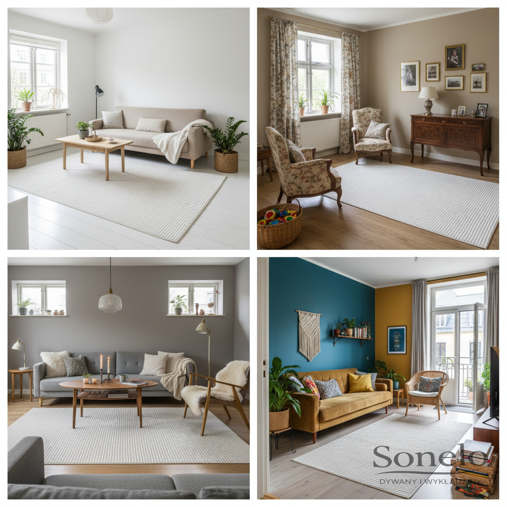 Dywany Sonelo w aranżacjach