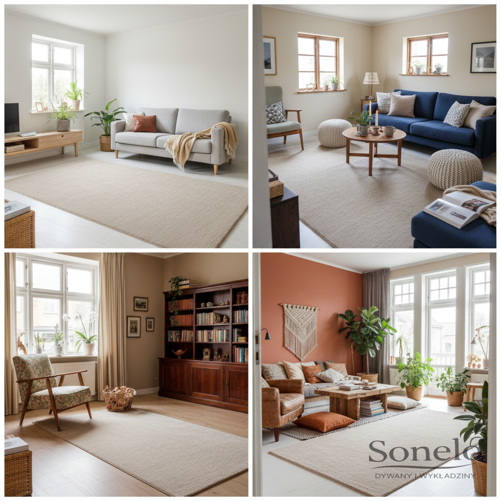 Dywany Sonelo w aranżacjach