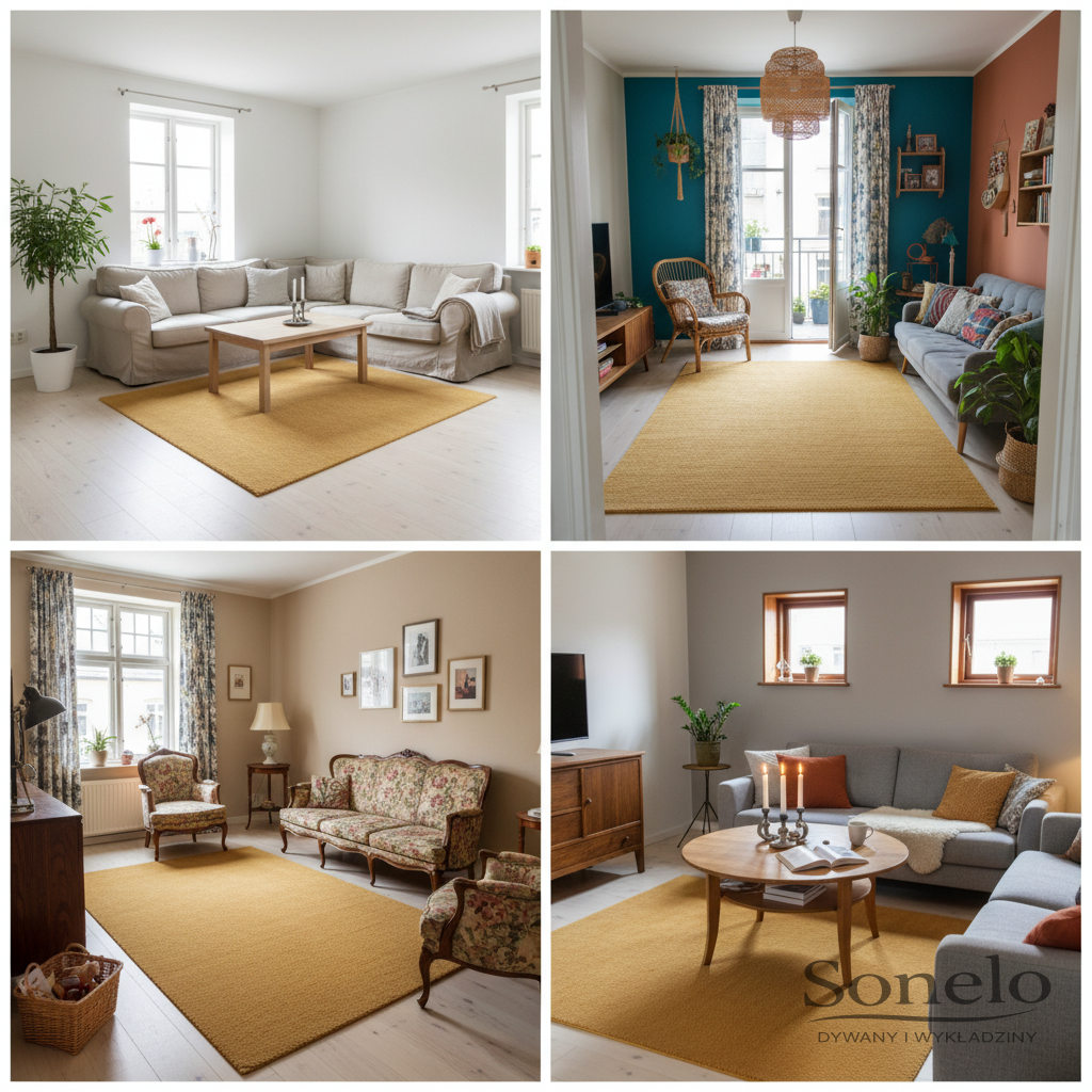 Dywany Sonelo w aranżacjach