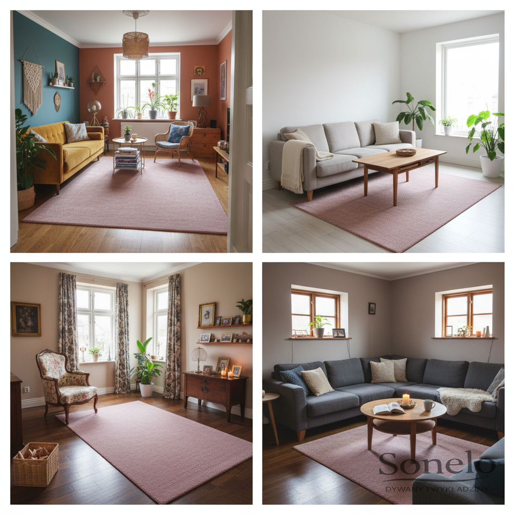 Dywany Sonelo w aranżacjach