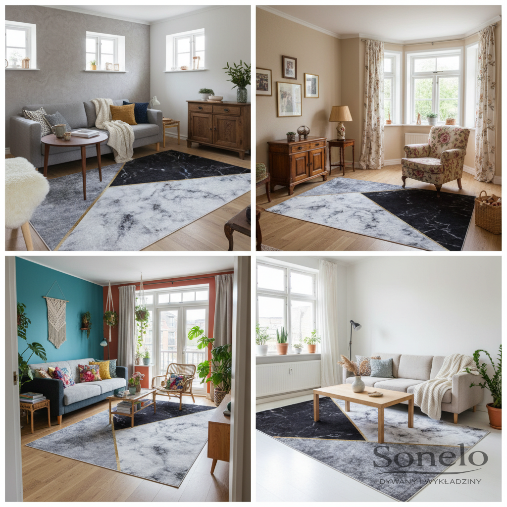 Dywany Sonelo w aranżacjach