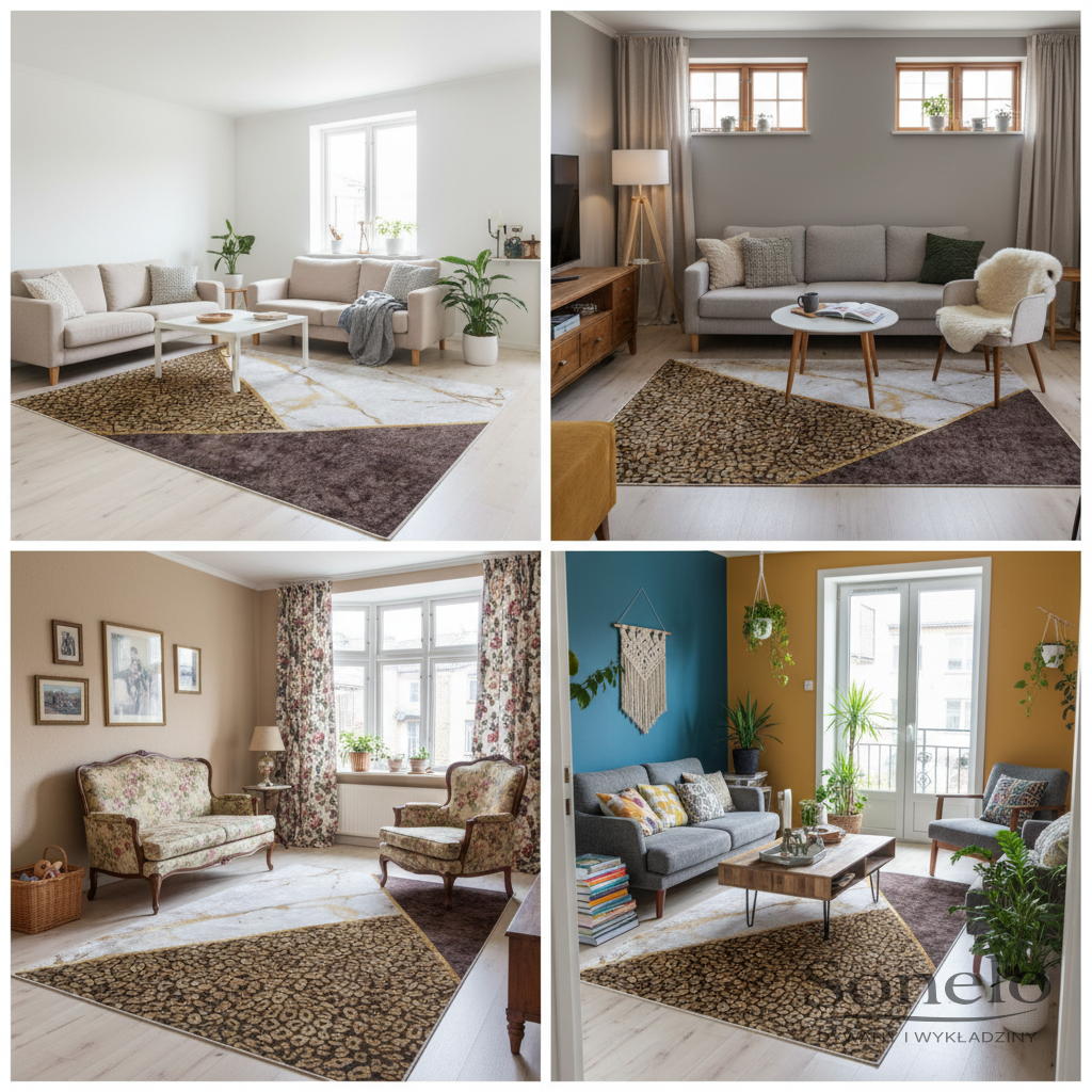 Dywany Sonelo w aranżacjach