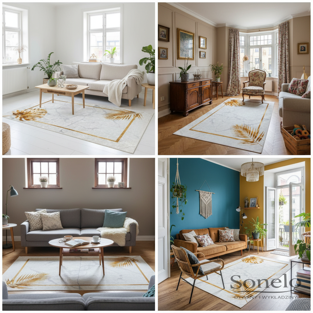 Dywany Sonelo w aranżacjach