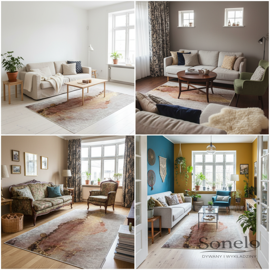 Dywany Sonelo w aranżacjach