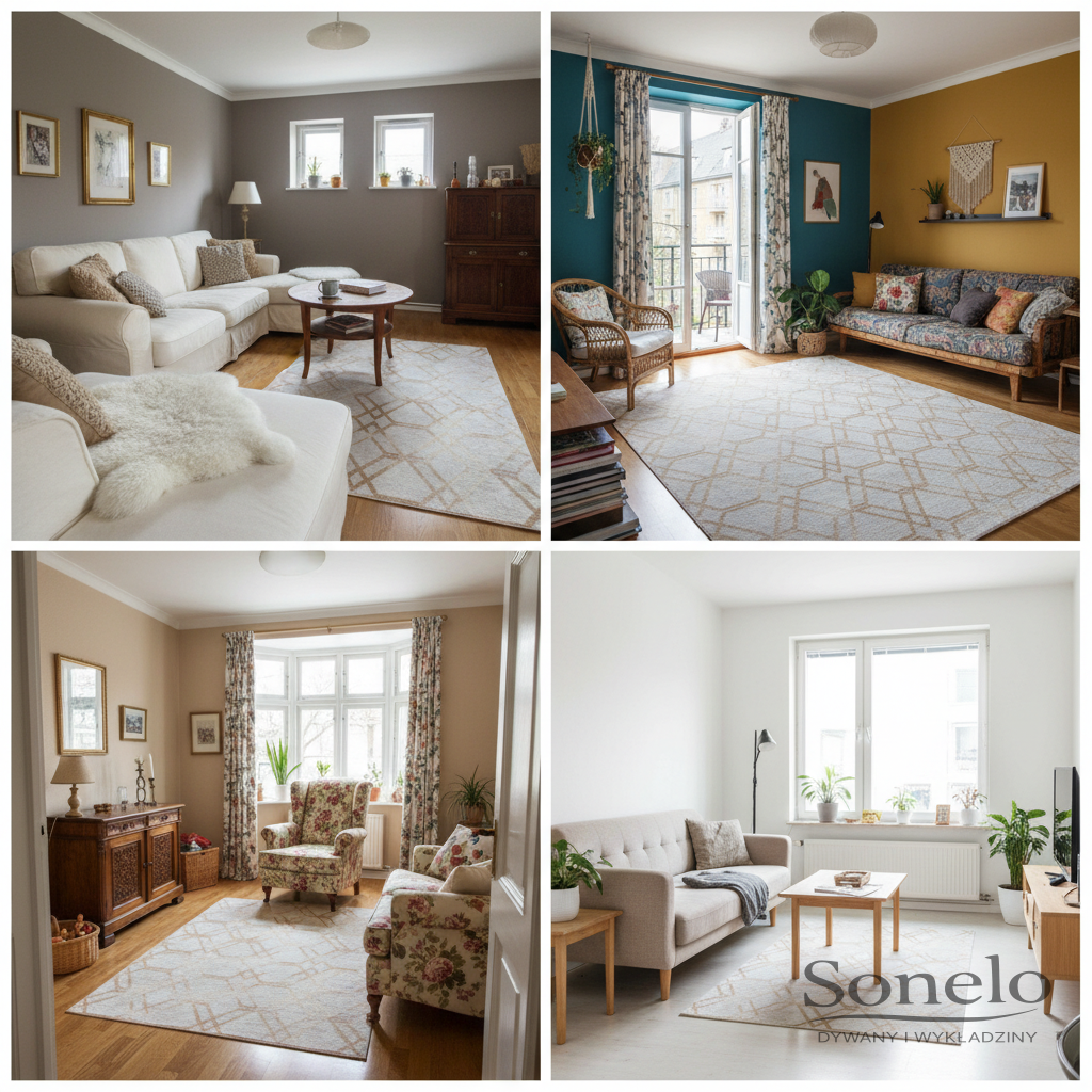 Dywany Sonelo w aranżacjach