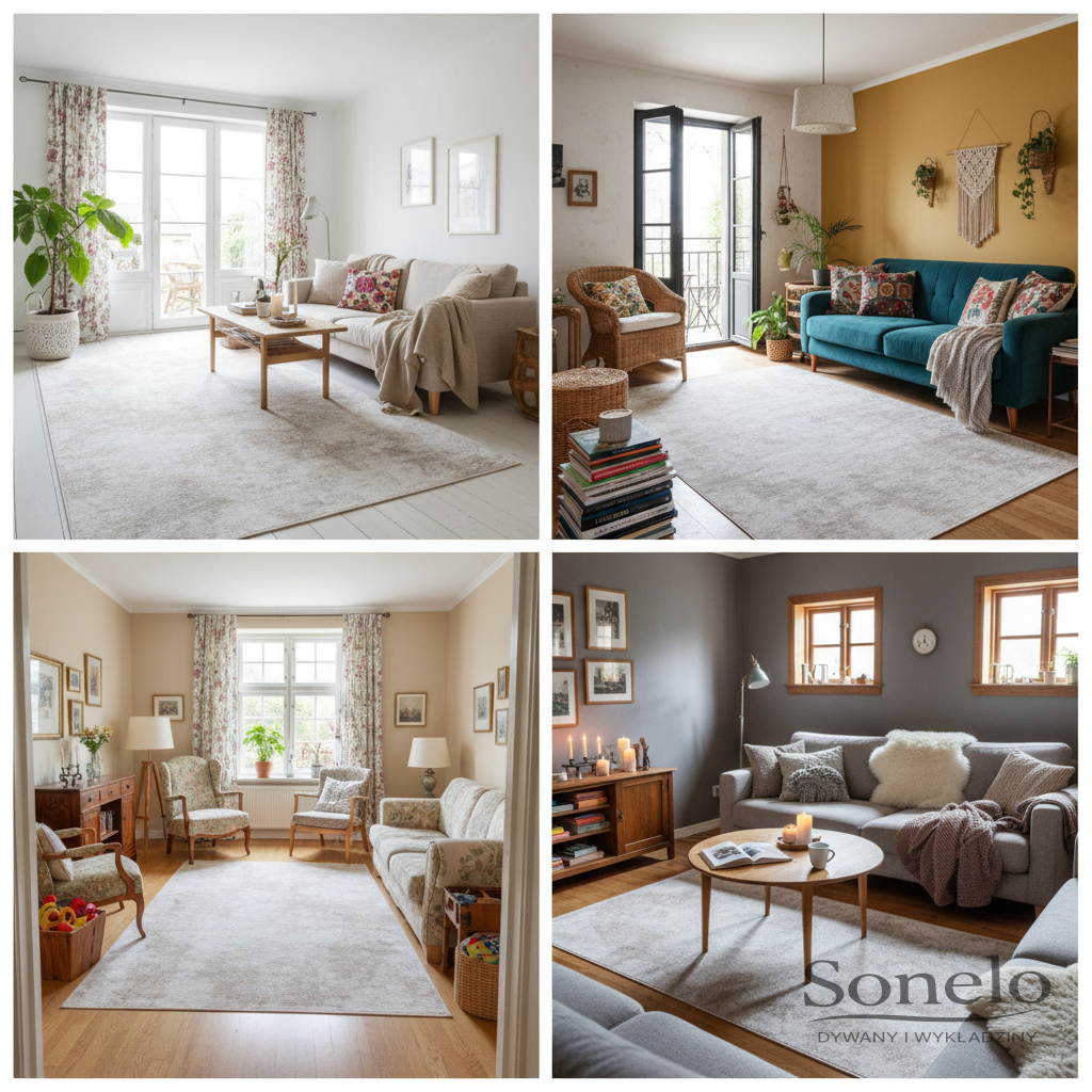 Dywany Sonelo w aranżacjach