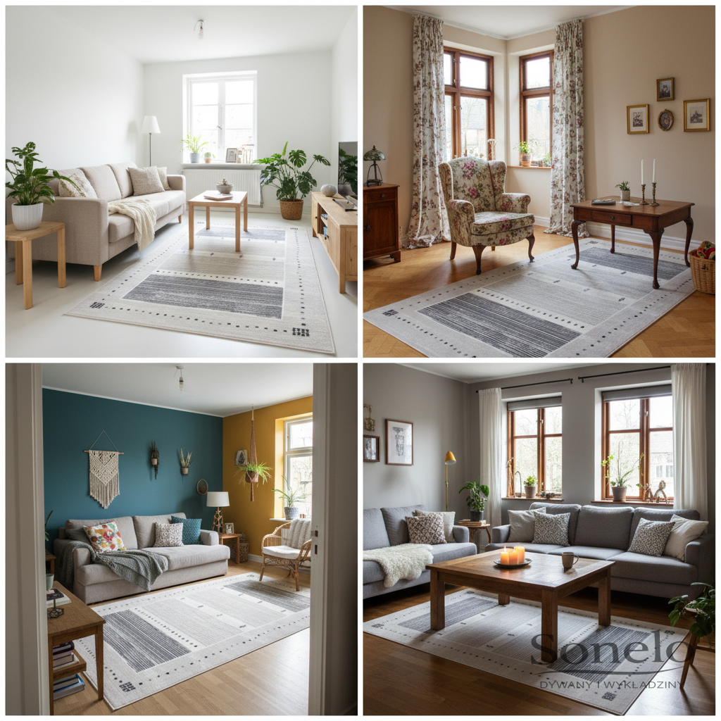 Dywany Sonelo w aranżacjach