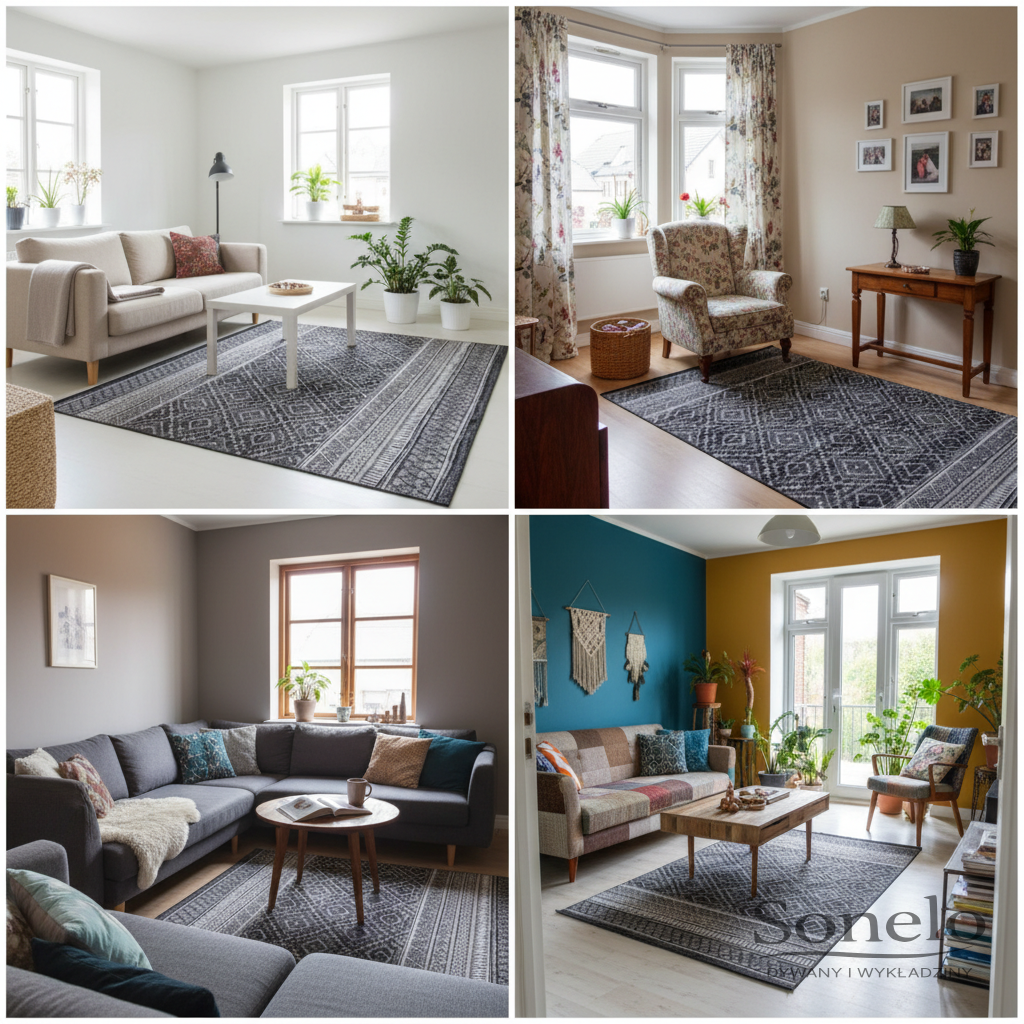 Dywany Sonelo w aranżacjach