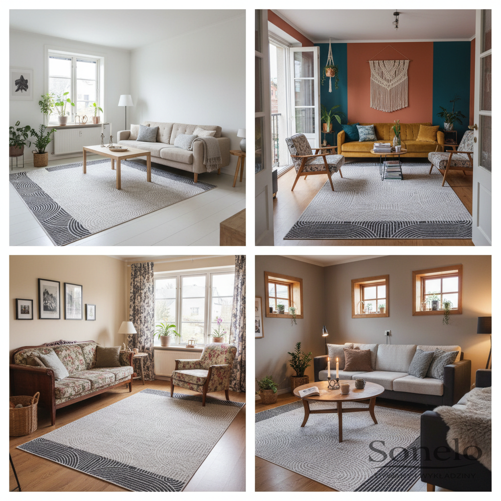 Dywany Sonelo w aranżacjach