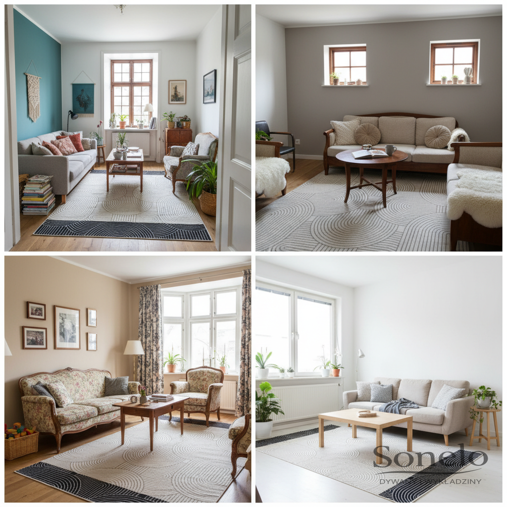 Dywany Sonelo w aranżacjach