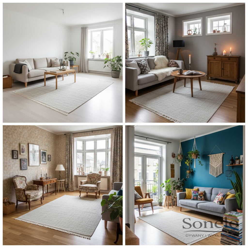 Dywany Sonelo w aranżacjach