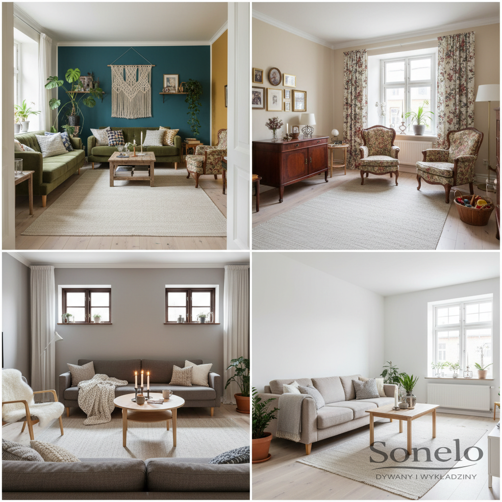 Dywany Sonelo w aranżacjach