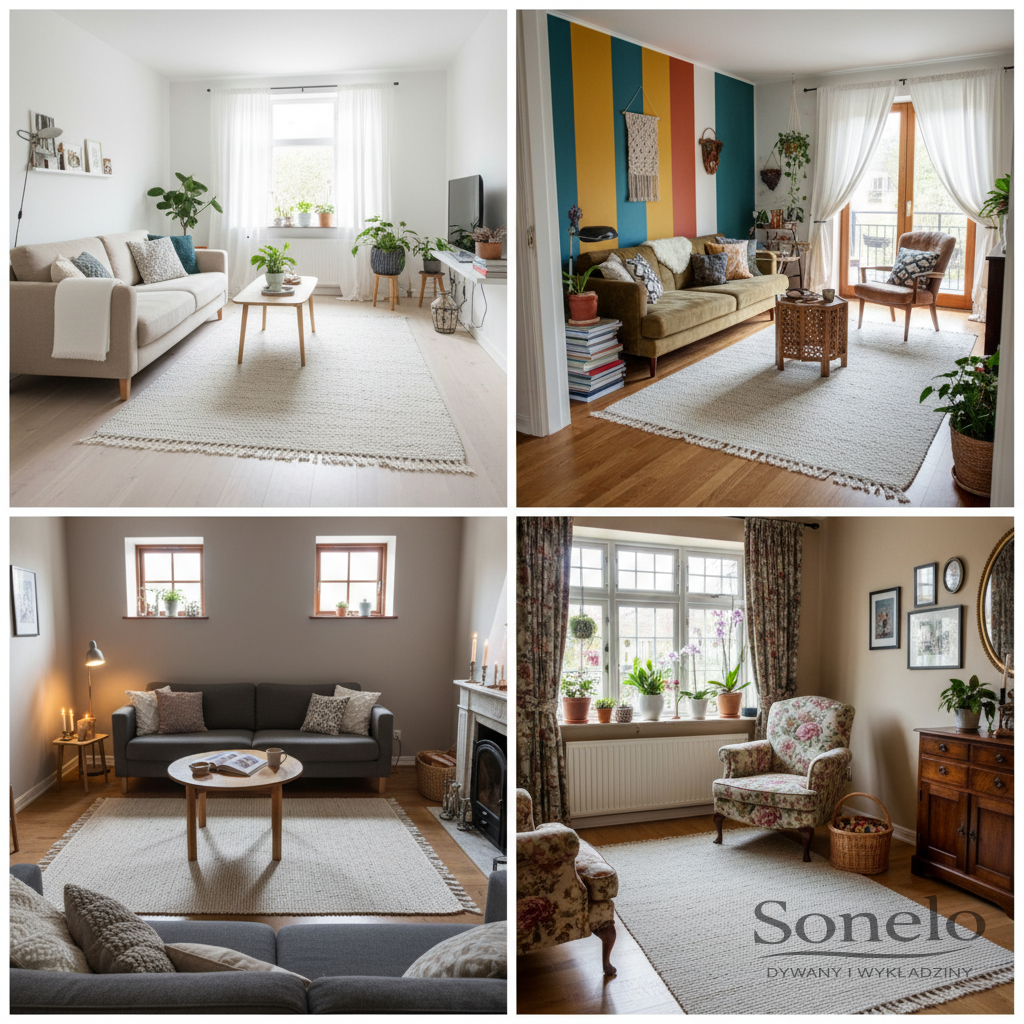 Dywany Sonelo w aranżacjach