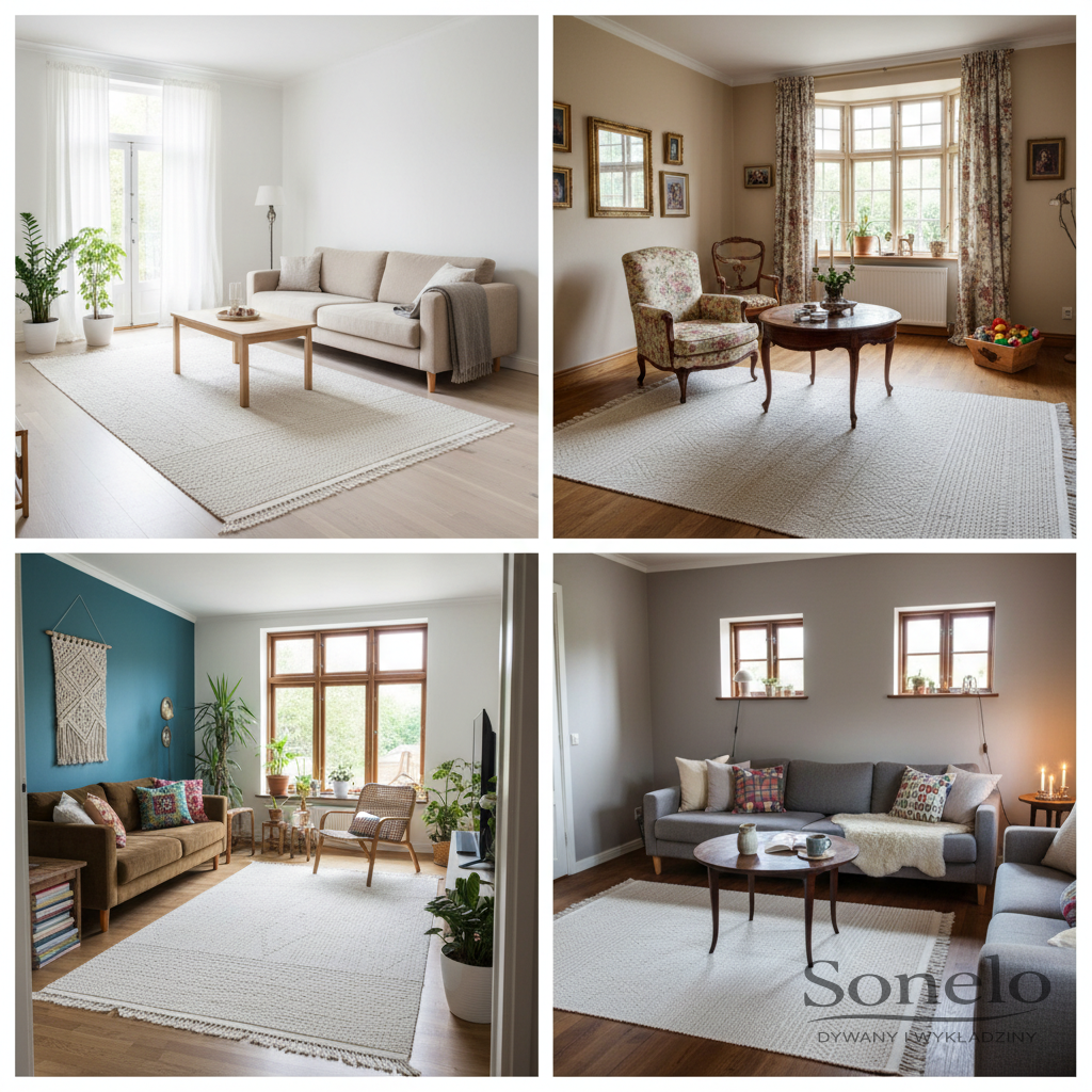 Dywany Sonelo w aranżacjach