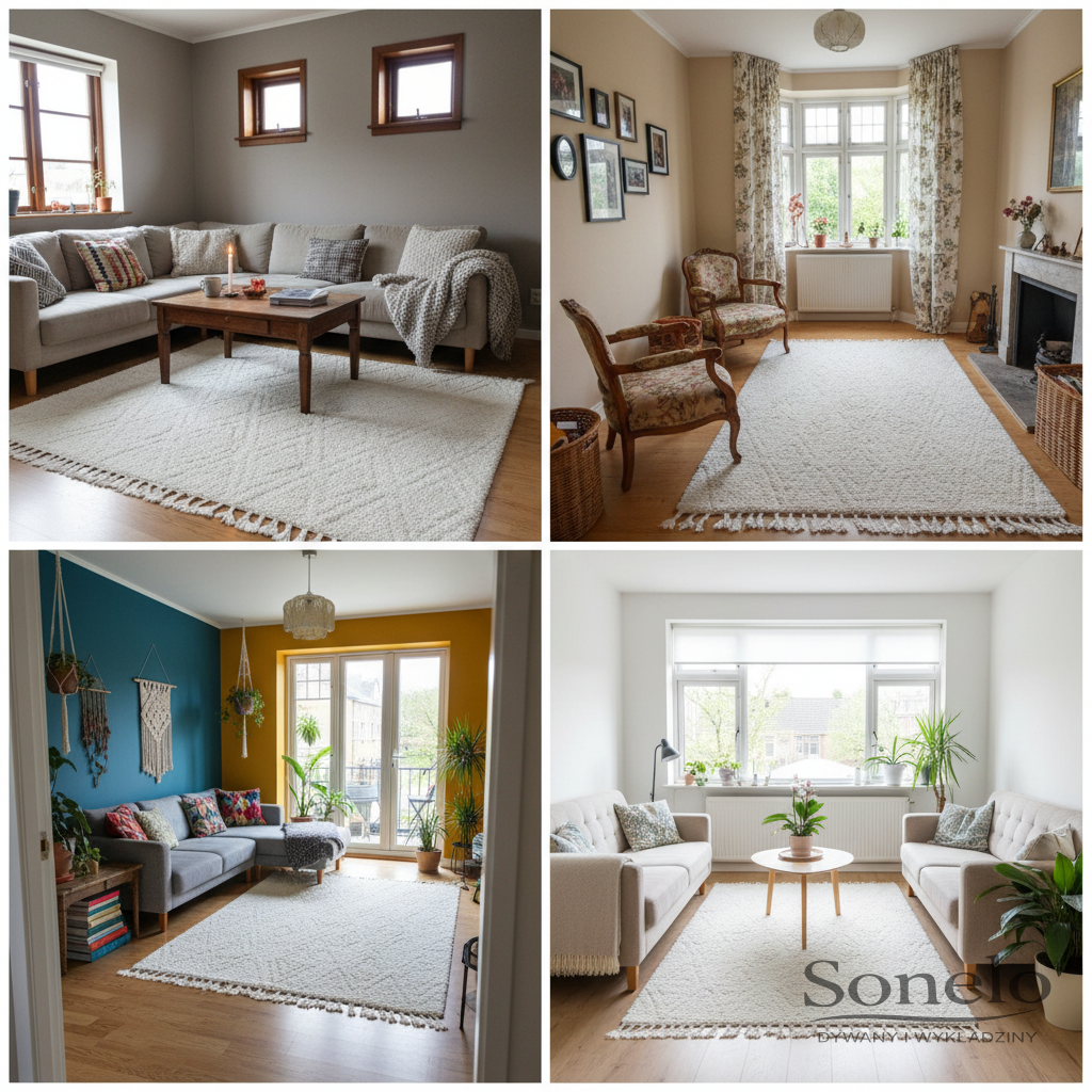 Dywany Sonelo w aranżacjach