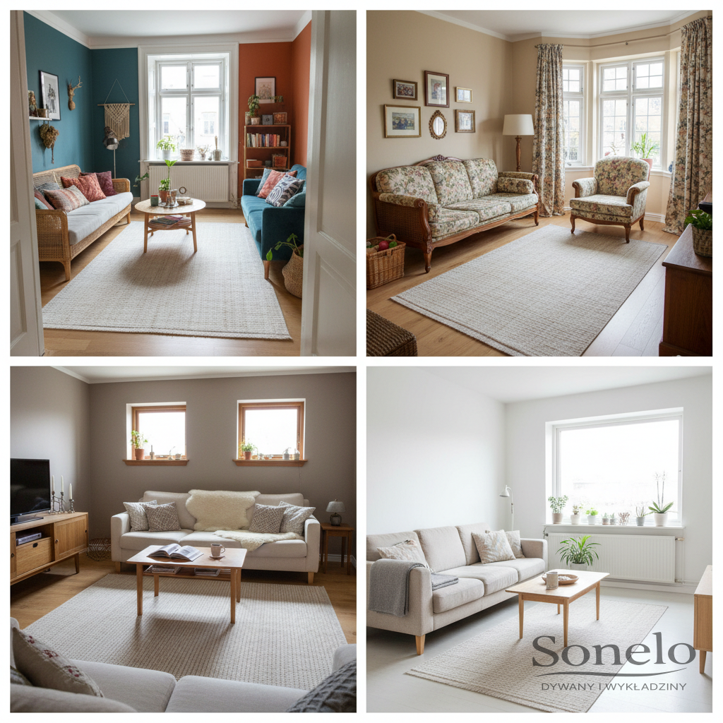 Dywany Sonelo w aranżacjach