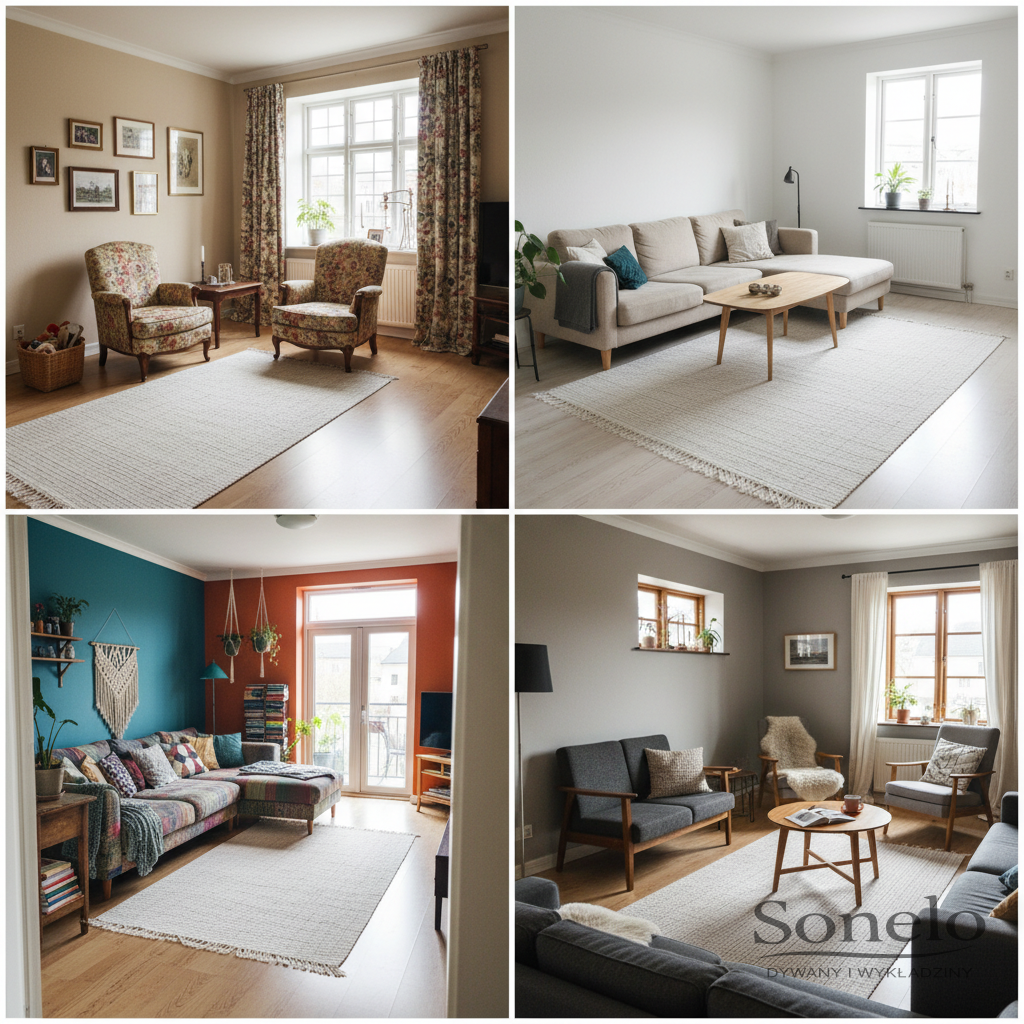 Dywany Sonelo w aranżacjach