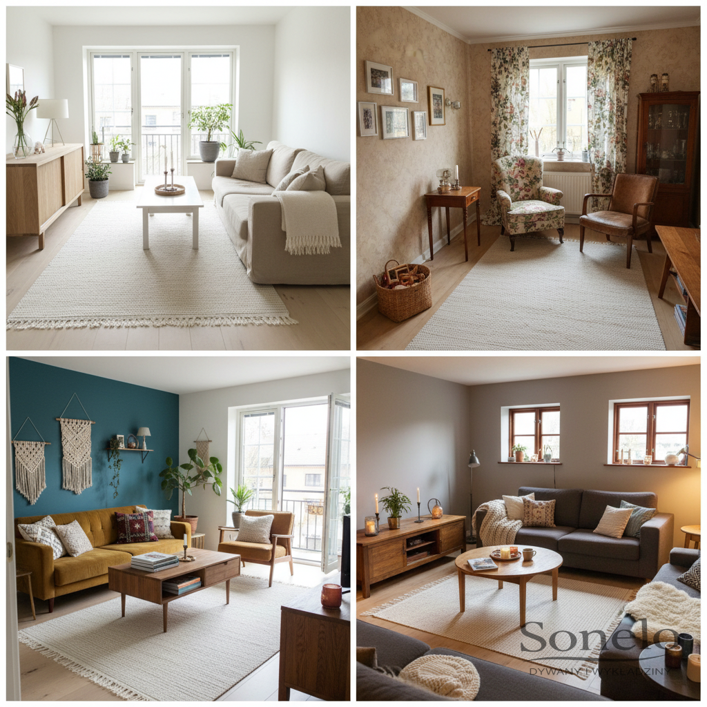 Dywany Sonelo w aranżacjach