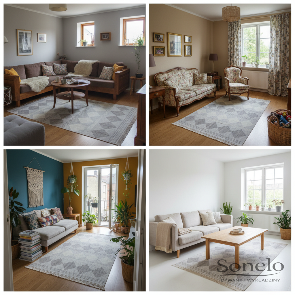 Dywany Sonelo w aranżacjach