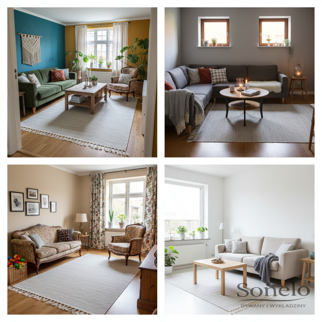 Dywany Sonelo w aranżacjach