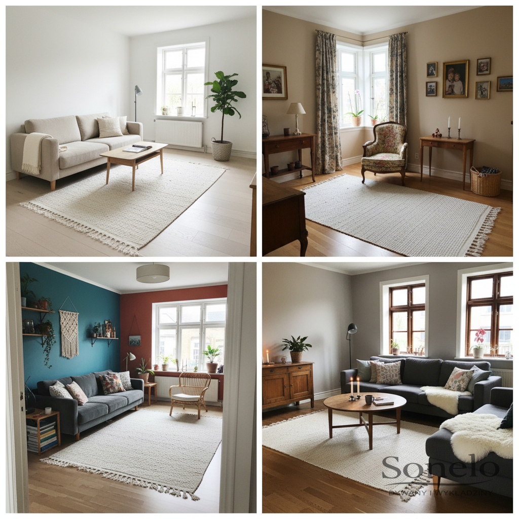 Dywany Sonelo w aranżacjach