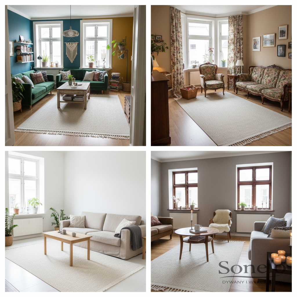 Dywany Sonelo w aranżacjach