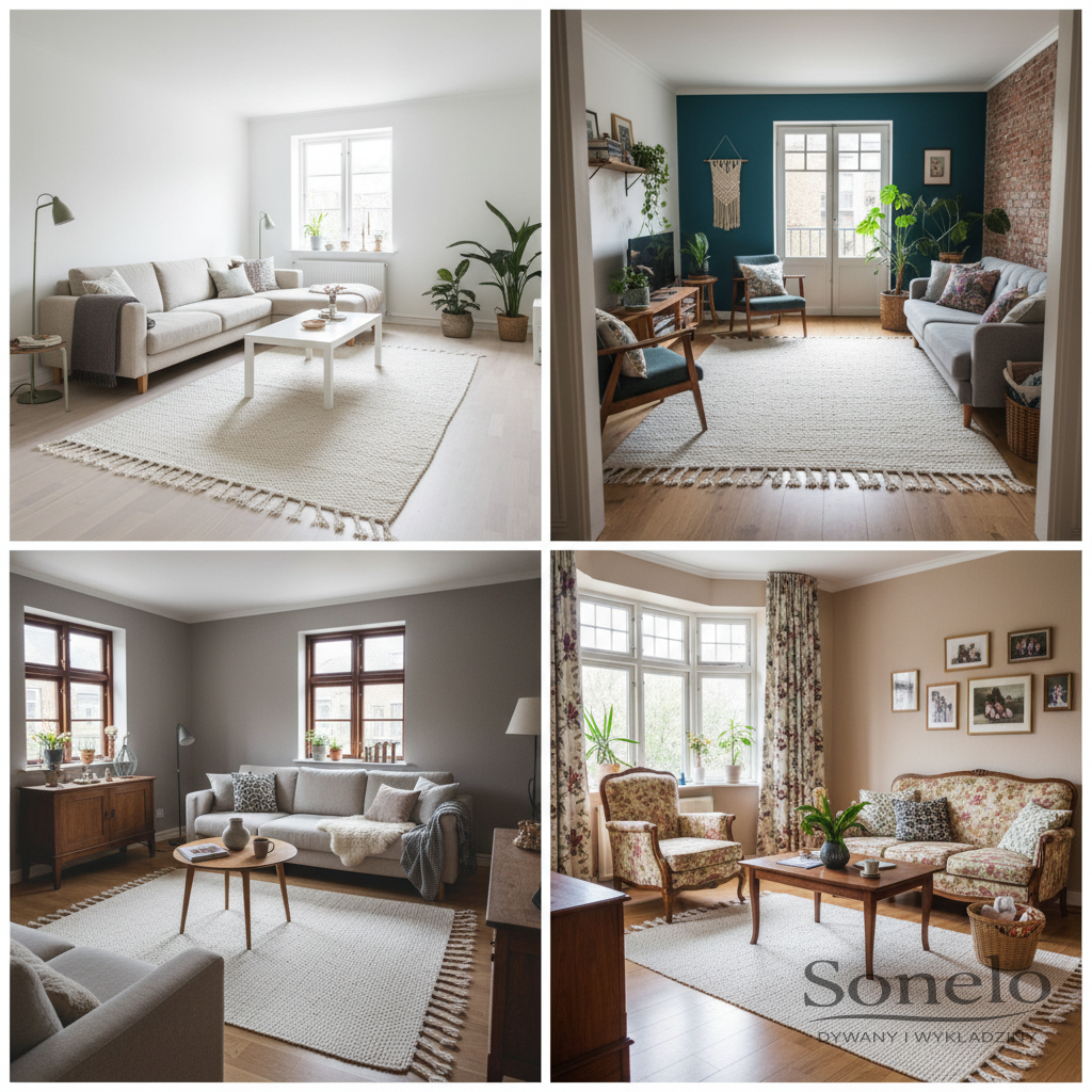 Dywany Sonelo w aranżacjach